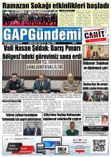 GAP GÜNDEMİ
