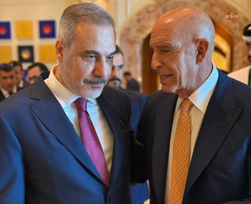 ABD’nin Ankara Büyükelçisi Barrack, Doha’da Dışişleri Bakanı Fidan ile görüştü