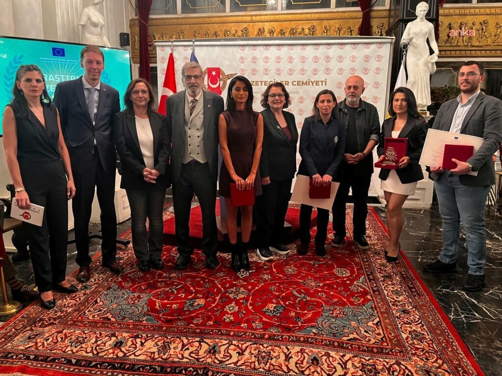 Avrupa Birliği Araştırmacı Gazetecilik Ödülleri Ankara’da sahiplerini buldu