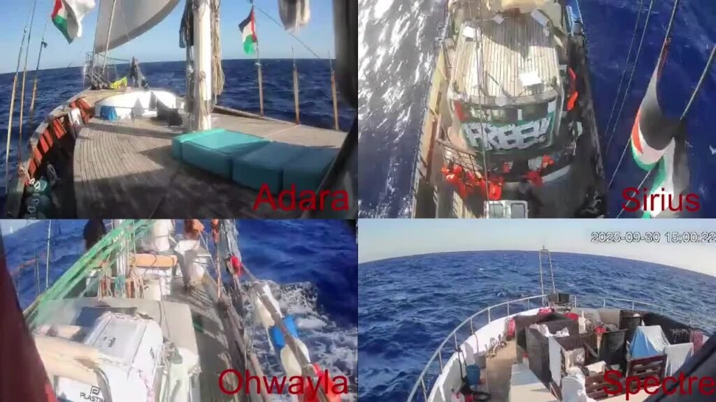 Küresel Sumud Filosu, “tehlikeli” bölgeye yaklaşıyor