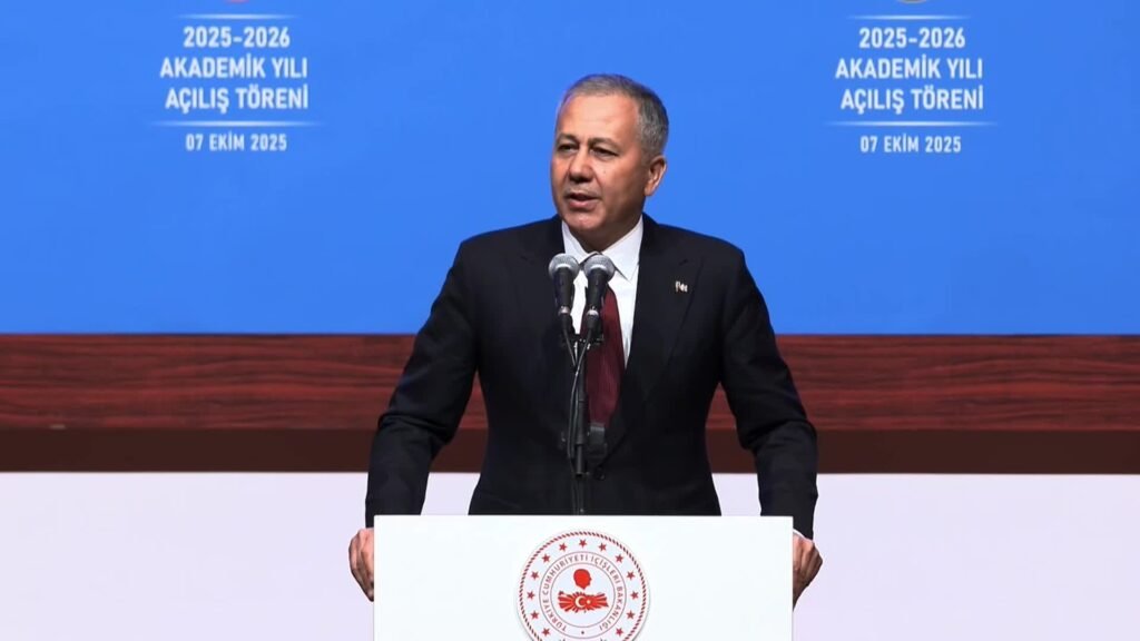 Ali Yerlikaya, Jandarma ve Sahil Güvenlik Akademisi 2025-2026 Akademik Yılı Açılış Töreni’ne katıldı