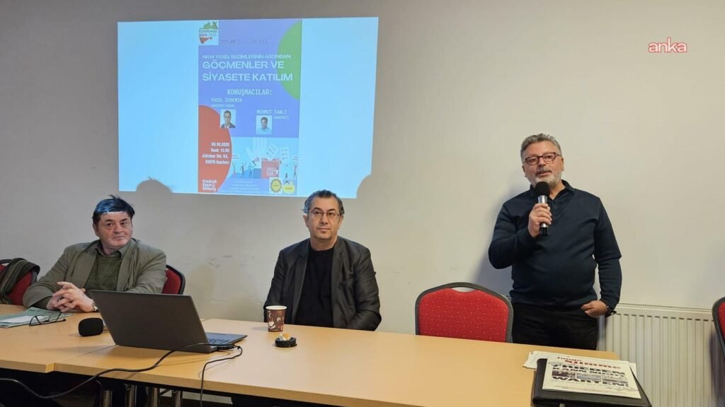 Almanya’nın Aachen kentinde göçmenlerin siyasete katılımı tartışıldı