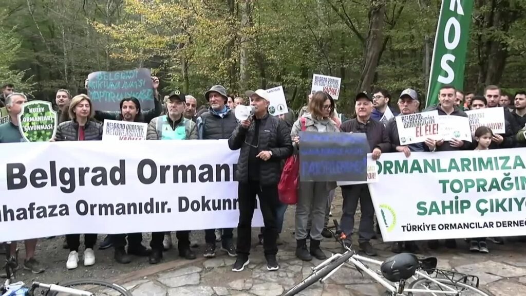 Belgrad Ormanı için yürüdüler… “1 milyon hektar alan ormancılık dışı kullanıma açıldı, artık ormana dönmesi mümkün değil”