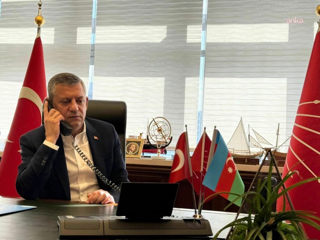 CHP Genel Başkanı Özel, Azerbaycan Cumhurbaşkanı Aliyev ile görüştü