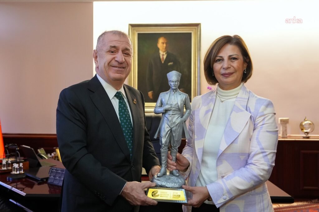 Zafer Partisi Genel Başkanı Özdağ’dan Eskişehir Büyükşehir Belediye Başkanı Ünlüce’ye ziyaret