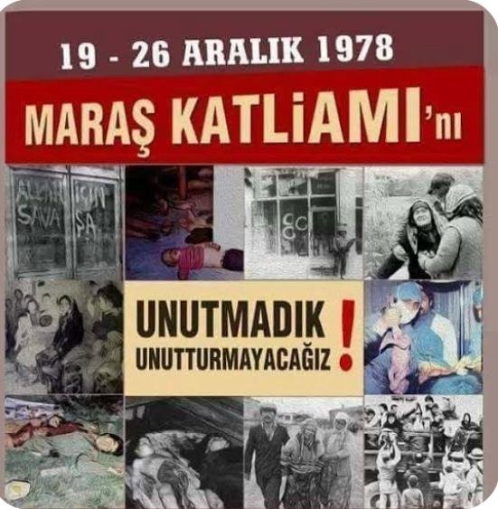 Maraş Katliamı’nın 47. yılında Kahramanmaraş’ta anma töreni düzenlendi