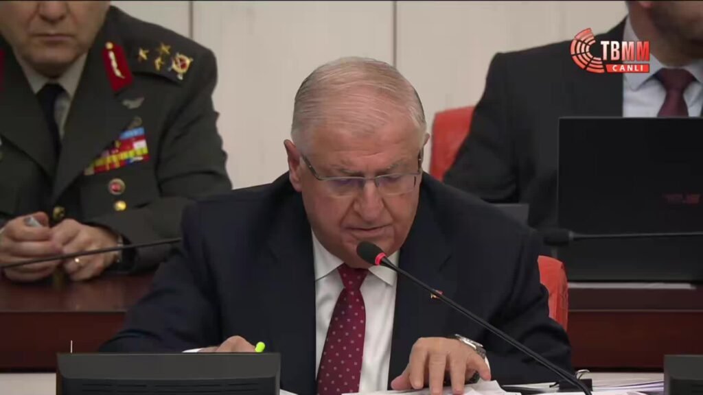 TBMM Genel Kurulu… Milli Savunma Bakanı Güler: Afrin’de sivillerin güvenli dönüşü için teröristlerin döşediği mayınları temizliyor, tünelleri kapatıyoruz