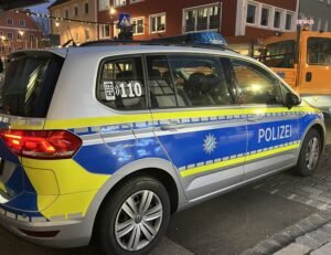 Frankfurt’ta polis, yasa dışı göçmen sürücüyü kovalamacayla yakaladı