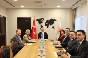 Dışişleri Bakan Yardımcısı Özel, Almanya’nın Ankara Büyükelçisi Sorg’u kabul etti