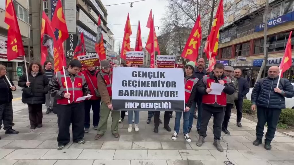HKP Gençliği’nden Kızılay’da protesto: “Gençlik geçinemiyor, barınamıyor”