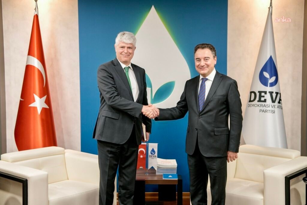 sviçre Büyükelçisi Scheurer’den Ali Babacan’a ziyaret