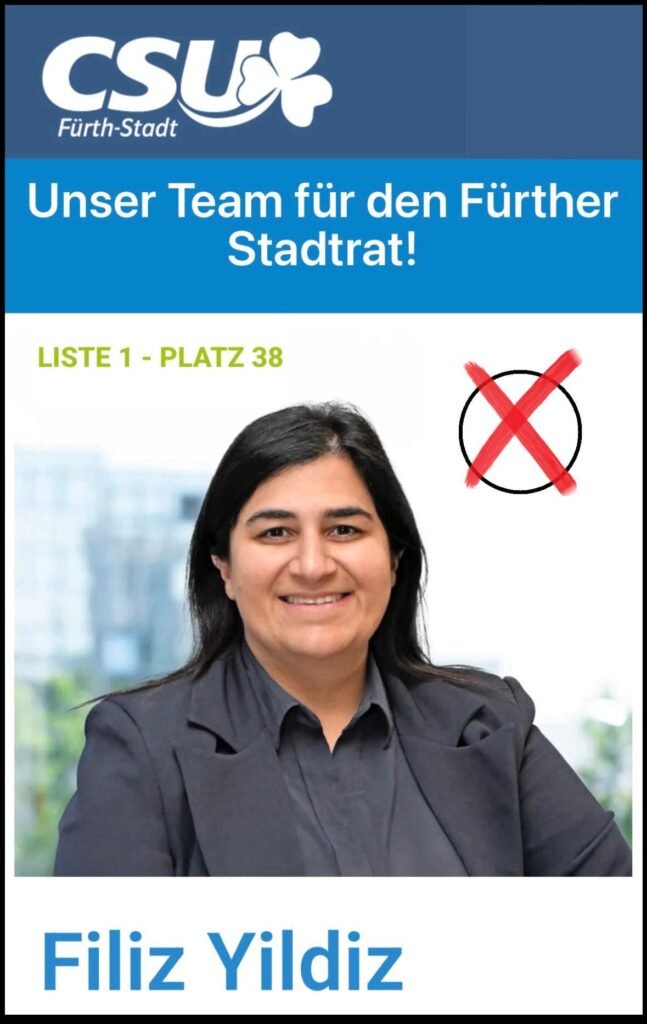 CSU’lu Aday Filiz Yıldız: “Fürth Benim Yuvam ve Gönül Davam”