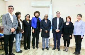 Küba Büyükelçisi Palacios’tan KESK’e ziyaret