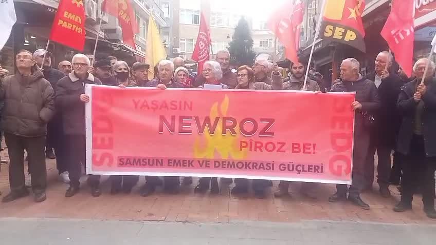 Samsun Emek ve Demokrasi Güçleri’nden Nevruz açıklaması