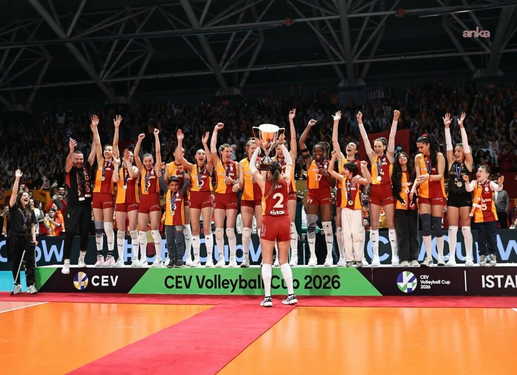 Galatasaray Daikin, CEV Cup’ta şampiyon oldu