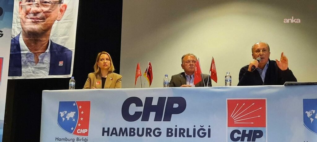 CHP Hamburg Birliği tarafından düzenlenen panelde konuşan Muharrem İnce: Türkiye demokrasi açısından zor bir dönemden geçiyor