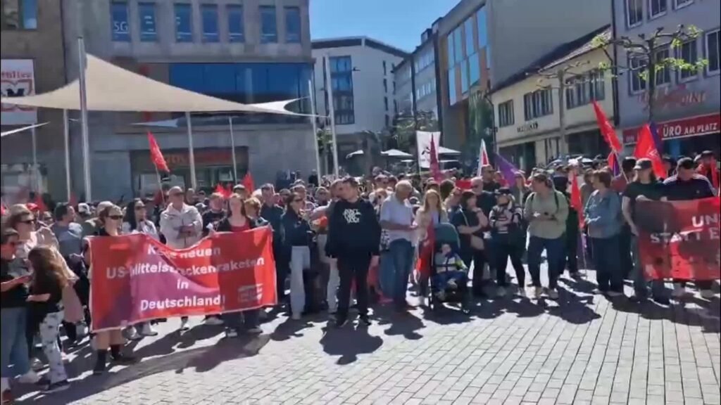 Almanya’da 1 Mayıs etkinliklerinde sendikalardan sosyal devlet vurgusu