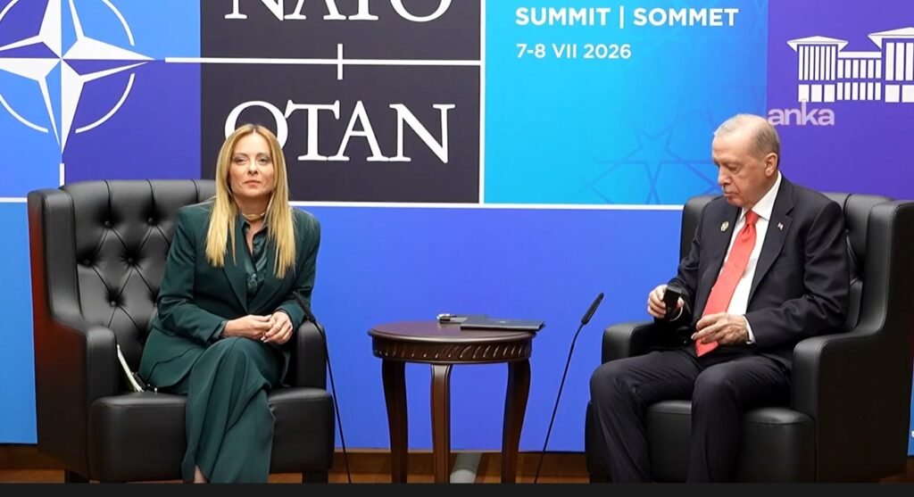 Cumhurbaşkanı Erdoğan, İtalya Başbakanı Meloni ile görüştü