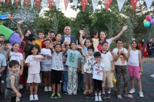 Kırıkkale’de çocuklar geleneksel sokak oyunlarıyla buluştu