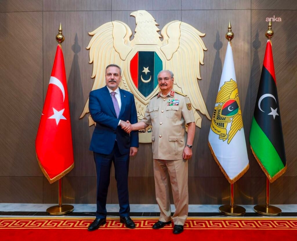 Bakan Fidan, Libya Ulusal Ordusu Genel Komutanı Hafter ile görüştü