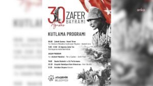 30 Ağustos Ataşehir’de coşkuyla kutlanacak